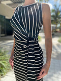 Fifteen Twenty Side Knot Striped Dress STP