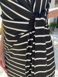 Fifteen Twenty Side Knot Striped Dress STP