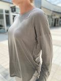Purotatto Long Sleeve pt/018/500 Color 500 Satin Stone Grey