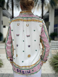 Vilagallo Shirt Tea Mosaico Estampado