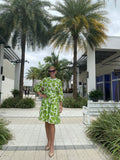 0039 Italy Milo Lite Green Cotton Dress
