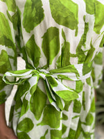 0039 Italy Milo Lite Green Cotton Dress