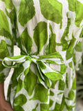 0039 Italy Milo Lite Green Cotton Dress