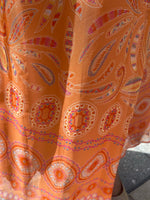 Hale Bob V Neck Dress Maxi Orange ORA