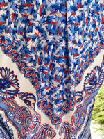 Hale Bob S/S Dress NAV Class Blue Paisley Print