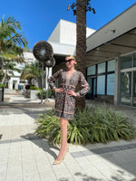 Hale Bob L/S Dress Short Black
