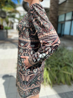 Hale Bob L/S Dress Short Black