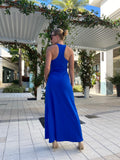 Susana Monaco Racer Tank Long Dress Glacier