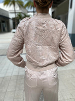Marrakech Lotus Crepe Jacket Pastel Light Pink