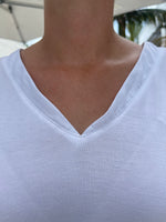 Lola & Sophie V-Neck White