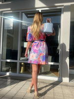 Finley Lilly Dress Maui Print Lavender/Multi