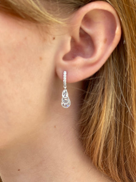 Theia Jewelry Cascading Dew Drop Earrings