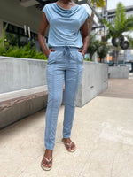 Faded Denim Pedro Stretch Poplin Pant