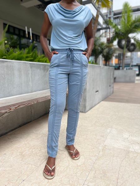 Faded Denim Pedro Stretch Poplin Pant