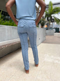 Faded Denim Pedro Stretch Poplin Pant
