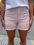 Drill Shorts Petal Pink