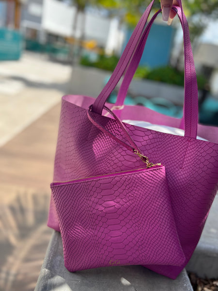 Peyton Tote Orchid